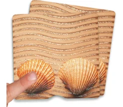 Maxi mémo tactile de la Nature - texture en relief