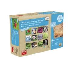 Maxi mémo tactile de la Nature - texture en relief