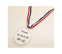 Médaille personnalisable pour jeu ou cadeau