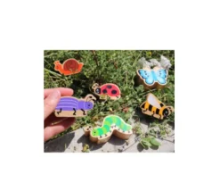 Merle noir oiseau en bois 54 x 77 x 25 mm