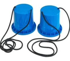 Mini échasses enfant en plastique coloré