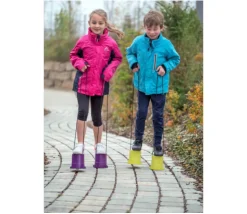 Mini échasses enfant en plastique coloré