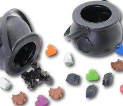 Mini chaudron plastique noir 7 cm