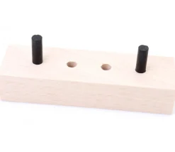 Mini cylindre 20 x 6 mm bois tige à l'unité