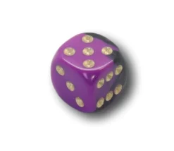 Mini Dé à jouer marbré 12 mm à l'unité