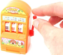 Mini machine à sous jouet 8 cm plastique