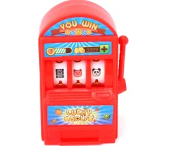 Mini machine à sous jouet 8 cm plastique