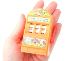 Mini machine à sous jouet 8 cm plastique