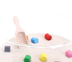 Mini pelle motricité en bois 7 cm