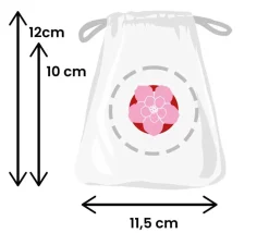 Mini sac à dés motif japonais : Breath of Spring