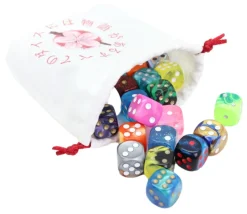 Mini sac à dés motif japonais : Breath of Spring