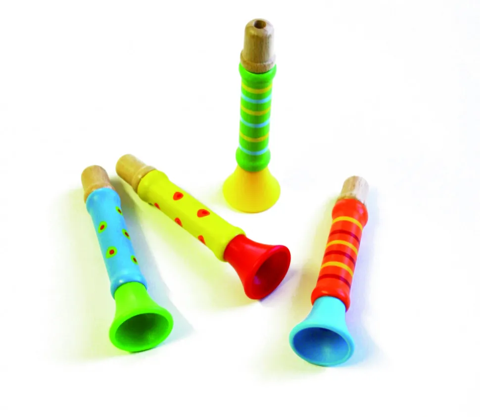 Mini Trompette colorée 12 cm