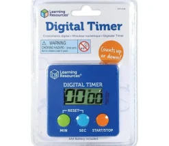 Minuteur électronique facile - sablier digital 1 seconde à 99 minutes - 6.8 cm