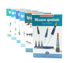 Mission spatiale Jeu adresse à construire