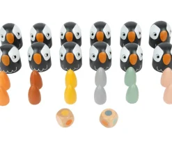 Mémo de couleurs - Pingouins Macareux cache cache