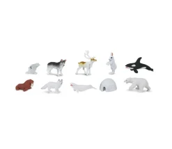 Monde Arctique : 10 figurines de jeu