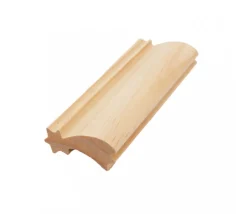 Moulure étoile filante en bois naturel à découper 15 cm
