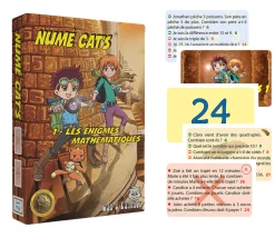 Numé Cat's 1 : jeu énigmes mathématiques résolution de problèmes du CE2 au collège