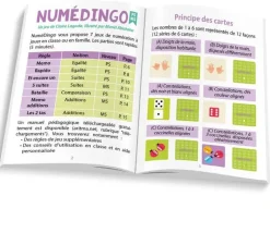 Numédingo PS MS - jeu de numération