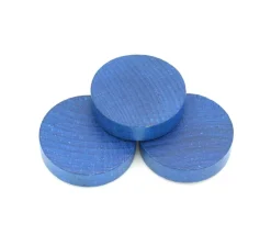 Palet bois de 5 cm bleu 52 x 13 mm à l'unité
