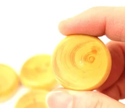 Palet crokinole 32 mm pion buis naturel à l'unité