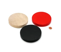 Palet géant de 10 cm en bois coloré 97 x 15 mm