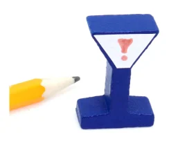 Panneau circulation triangle / verre de vin