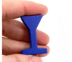 Panneau circulation triangle / verre de vin