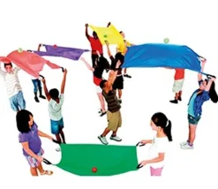 Parachute 2 joueurs - jeu coordination coopératif