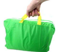 Parachute géant 6 mètres - jeu coordination coopératif 24 poignées