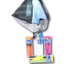 Parachutiste à lancer en plastique