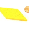 Parallèlogramme en bois 47 x 24 x 8 mm jaune pour jeu achat en ligne