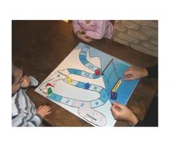 PC2 Plateau de jeux carré 500 x 500 mm grand format pliable