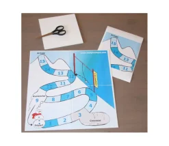 PC1 Plateau de jeux carré 410 x 410 mm moyen format pliable