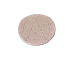 Pentacle en résine de 6.8 cm de diamètre à peindre