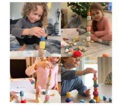 Petit Menhir - Jeu éducatif avec 11 menhirs couleurs pastel