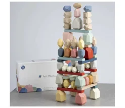 Petit Menhir - Jeu éducatif avec 21 menhirs couleurs pastels