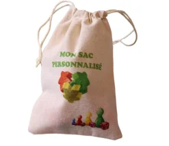 Petit Sac en coton personnalisé avec votre image 14 x 10 cm