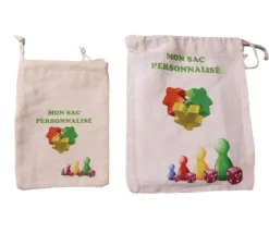 Petit Sac en coton personnalisé avec votre image 14 x 10 cm