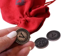 Pièce médiévale métal argenté UNIT V