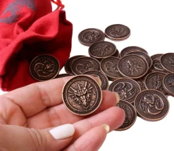 Pièce métal cuivré Forged dragon à l'unité