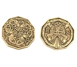 Pièce métal doré Dwarven