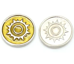 Pièce métal élément lumière à l'unité - light element Legendary