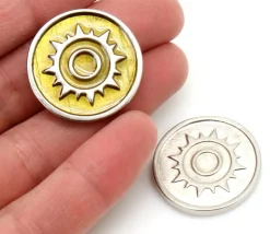 Pièce métal élément lumière à l'unité - light element Legendary