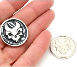 Pièce métal élément mort à l'unité - Death element coin Legendary