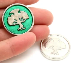 Pièce métal élément Nature à l'unité - Coins element Legendary