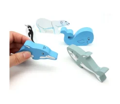 Pingouin en bois 34 x 50 x 15 mm