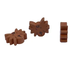 Pion Araignée en bois 14 x 16 x 10 mm