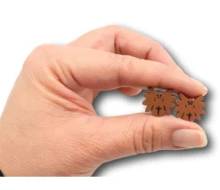 Pion Araignée en bois 14 x 16 x 10 mm