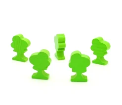 Pion arbre en bois 36x25x10 mm